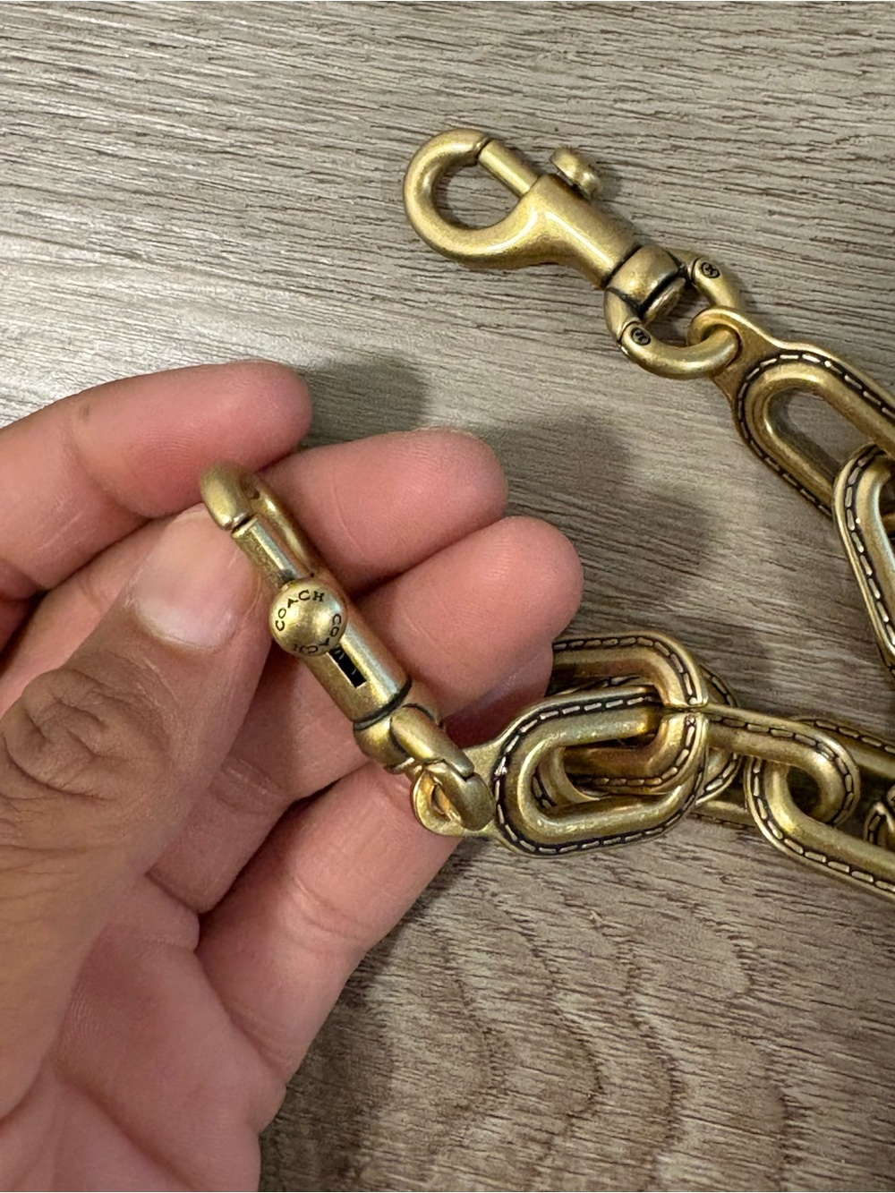 Coach chain strap - Picture 3 of 4